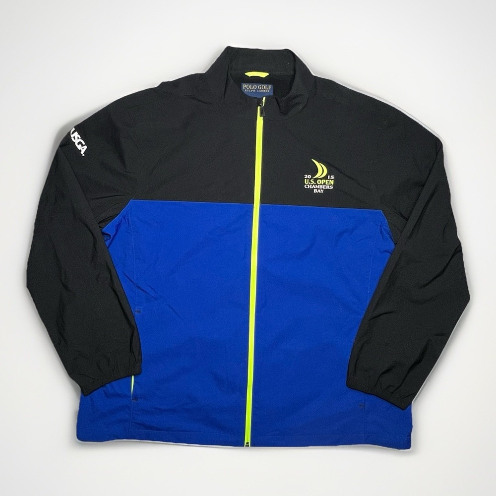 POLO RALPH LAUREN Mens Rain Jacket Size XXL 2XL  Blue